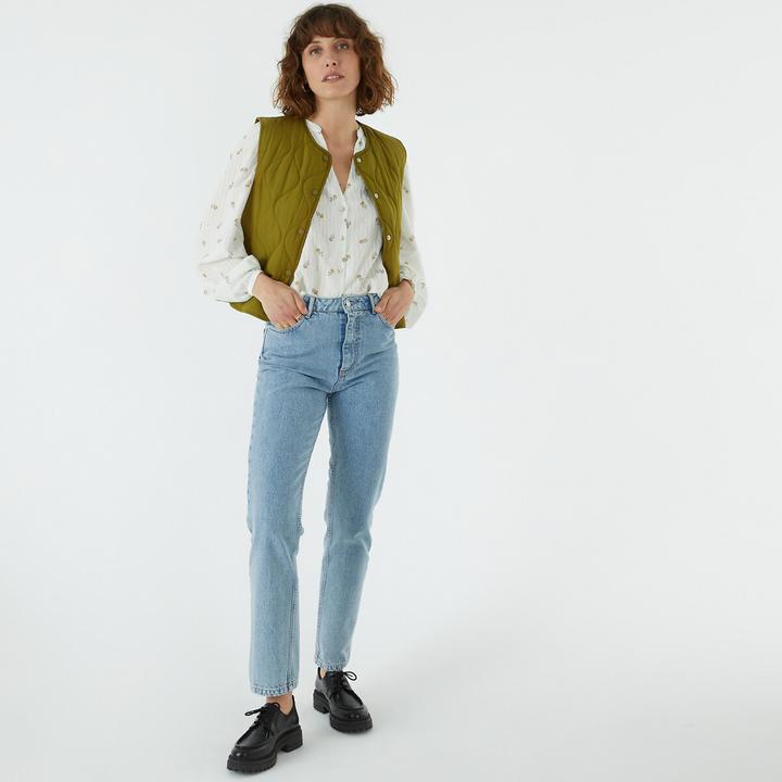 Produktbild La Redoute Collections High-Waist-Jeans (28)