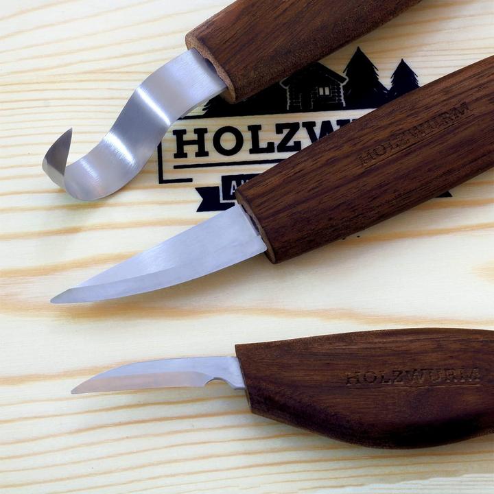 Image du produit Holzwurm Schnitzmesser Set