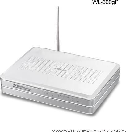 Produktbild ASUS WL-500gP V2 Wireless Broadband Router 125 Mbit/s
