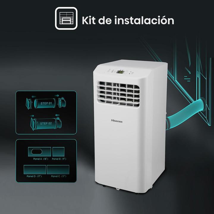 Produktbild Hisense APC09KV (12 m², 8530.35 BTU/h)