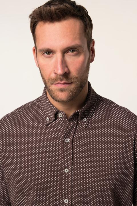 Produktbild JP1880 Piqué-Hemd, Halbarm, Buttondown-Kragen, Modern Fit (XXL)