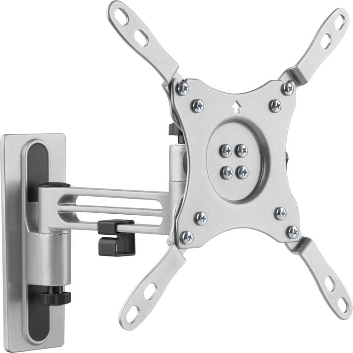 Produktbild Deltaco ARM-0266 monitor mount / stand (43") Screws Silver (Wand, 43", 15 kg)