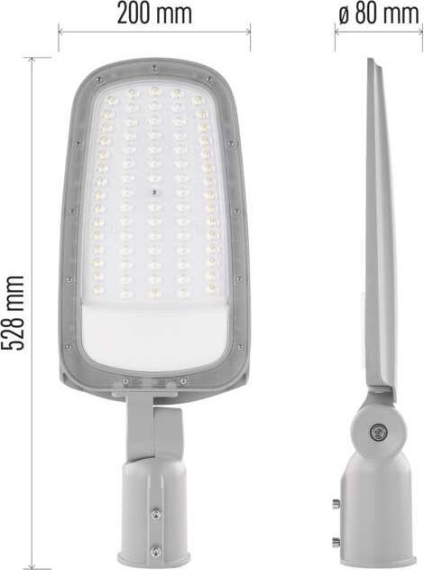 Produktbild Emos LED-Aussenleuchte SOLIS 70W, 8400 lm, neutralweiss (8400 lm, IP65)