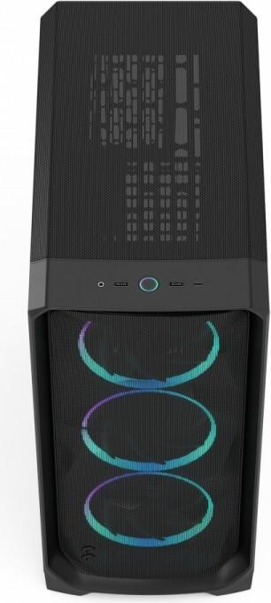 Actual product image Fractal Meshify 3 Black RGB TG Light tinted