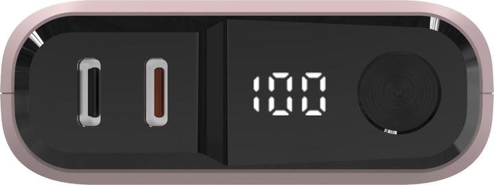 Actual product image RealPower Powerbank PB-10000C PD+ with 3xType-C,Rose (10000 mAh)
