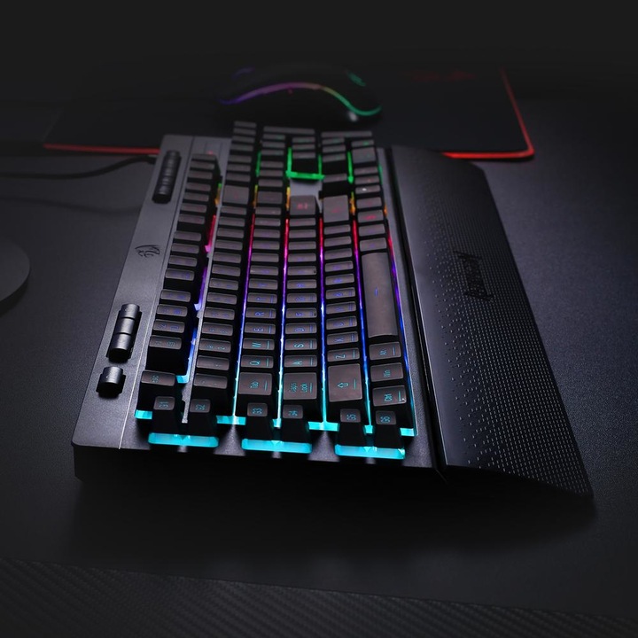 Produktbild Redragon SHIVA RGB Tastatur (US, Kabelgebunden)