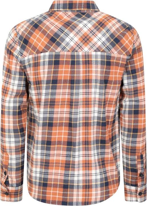 Actual product image Mountain Warehouse Mens Trace Flannel Long-Sleeved Shirt (L)