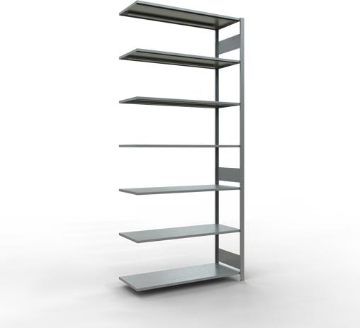 Actual product image Schulte Lagertechnik MULTIplus150 boltless bay system with length ledgers