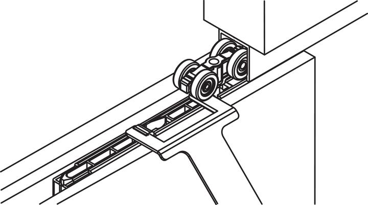 Actual product image HAWA dismantling key