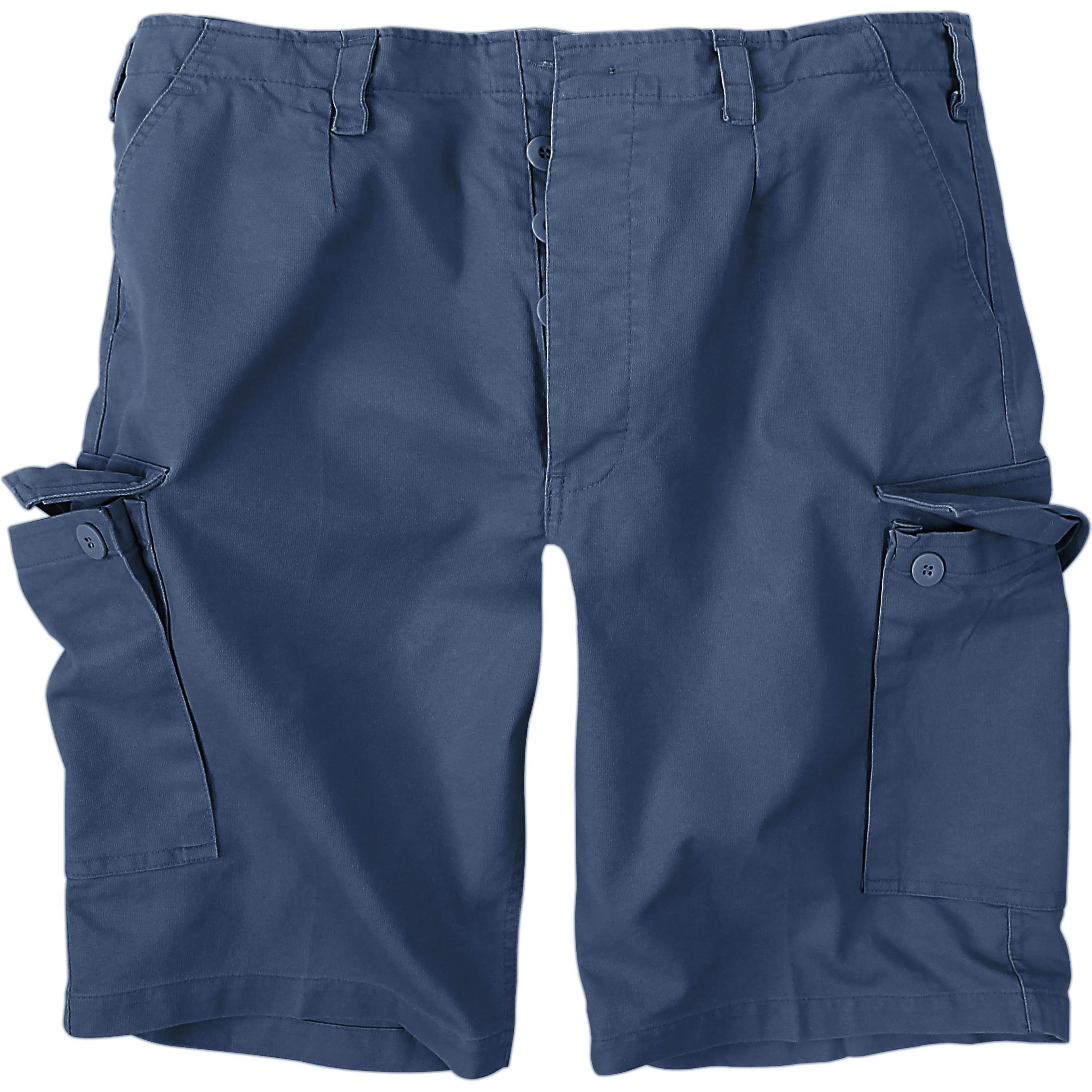 Normani, Herren, Shorts, Herren Bermuda Moleskinshorts Dallol, Blau, (L)
