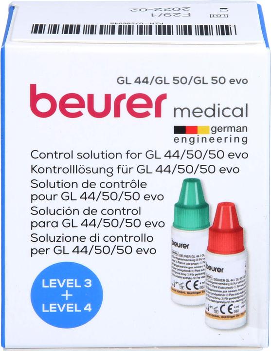 Beurer GL 445055 evo-besturingsoplossing NIVEAU 3 NIVEAU 4 (Controleoplossing)