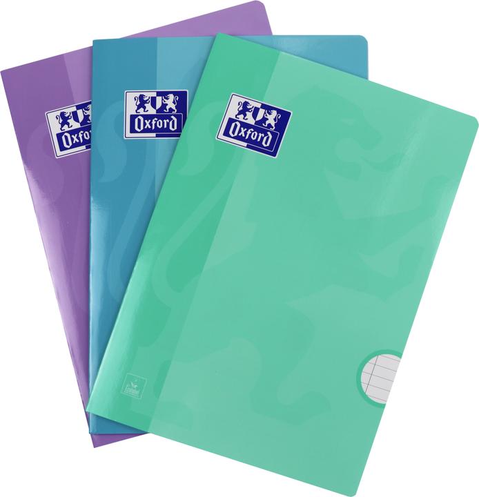 Pastellblau, Pastelllila und Pastelltürkis