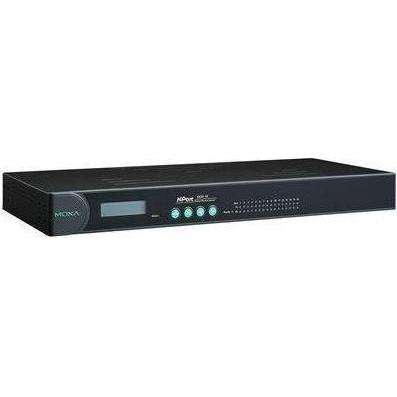 Moxa NPORT 5650-16 - Server di dispositivi RS-232422485 a 16 porte con montaggio a rack con connessioni (Server Rack), Server