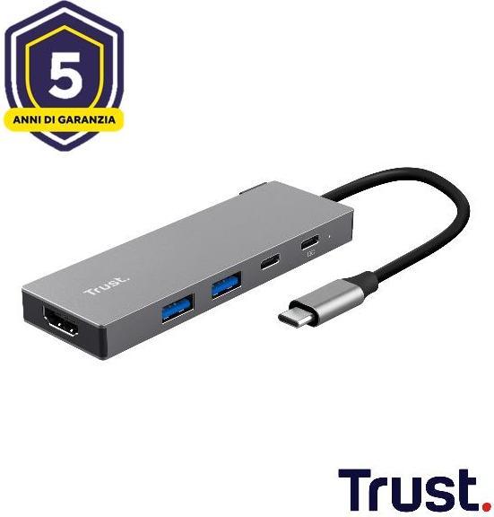 Actual product image Trust 26062 (USB-C, 5 ports)