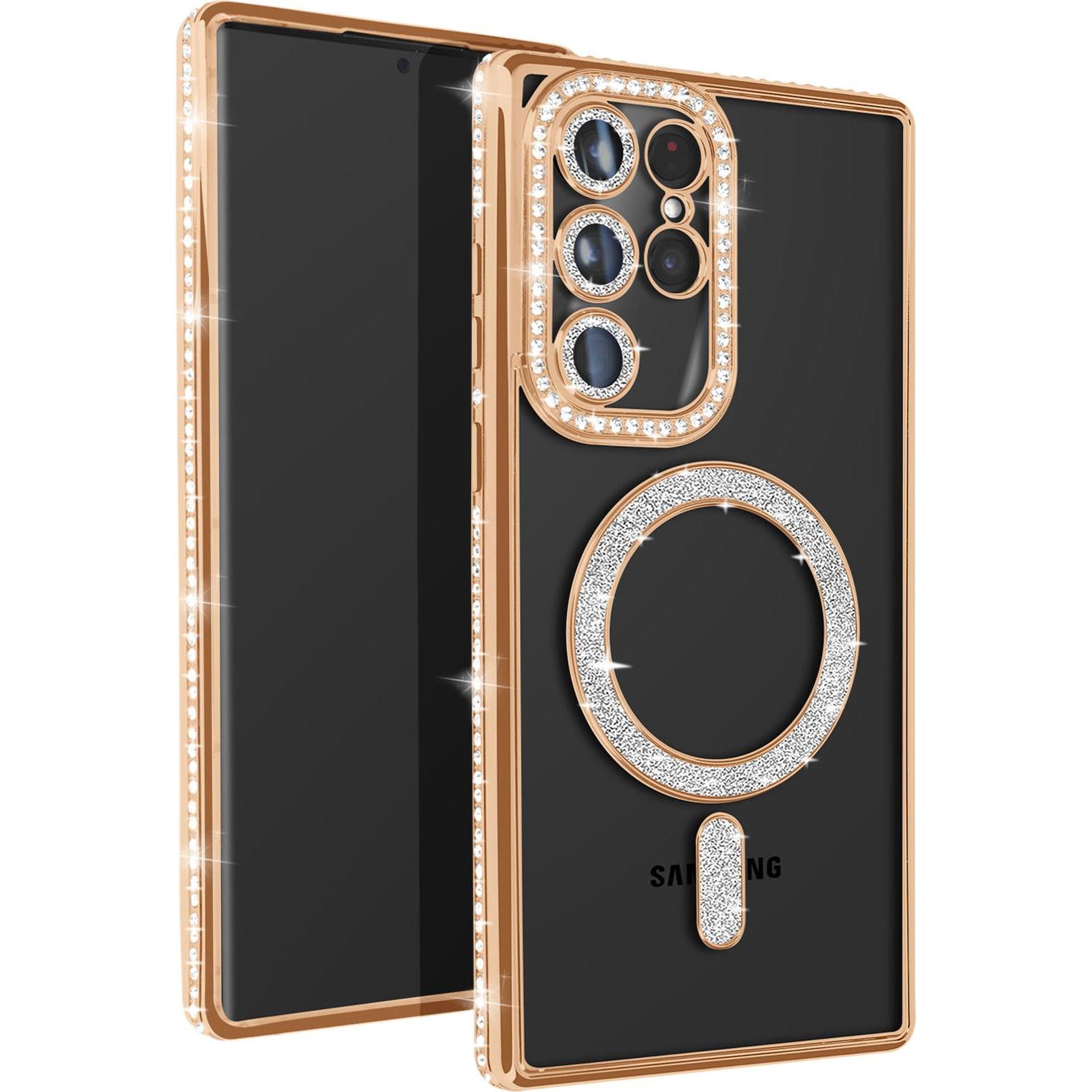 Thumbnail - Avizar Glamor Guard Case (Samsung Galaxy S22 Ultra), Smartphone Hülle, Gelb