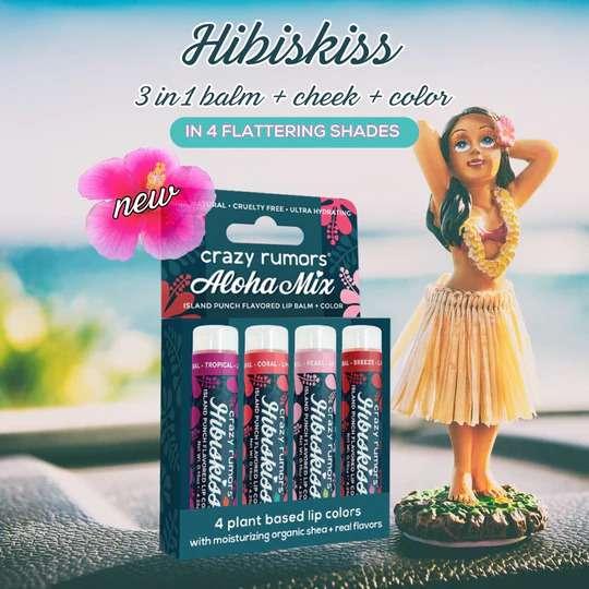 Immagine prodotto Crazy Rumors Balsamo labbra Aloha Mix (Balsamo per le labbra, 2 ml)
