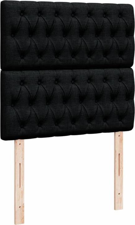 Image du produit VidaXL Bo x lit de saut avec matelas 90 x 200 cm Tissu (90 x 200 cm, 90 x 200 cm)