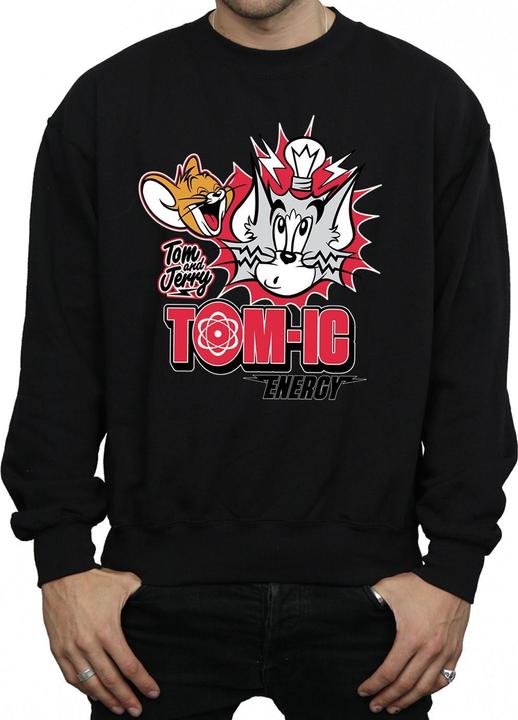 Immagine prodotto Tom & Jerry Tomic Energy Felpa Uomo (3XL)
