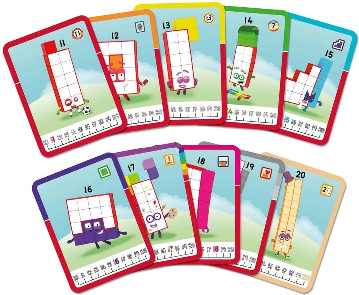 Image du produit Learning Resources Numberblocks - Jeu d'activités avec les nombres 11-20 (Allemand)