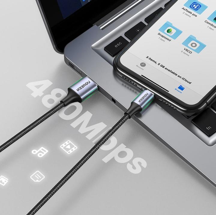 Produktbild Ugreen USB A – Lightning (2 m, USB 2.0)