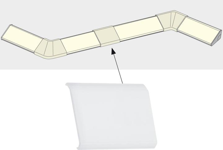 Produktbild Paulmann Stripe Profil Delta Abdeckung