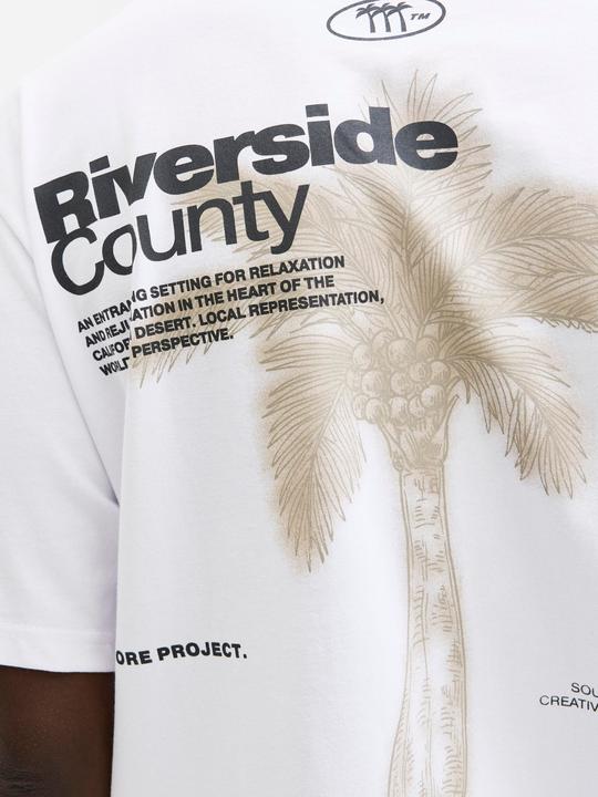 Produktbild Jack & Jones Gedruckt Rundhalsausschnitt T-shirt T-shirt (XL)