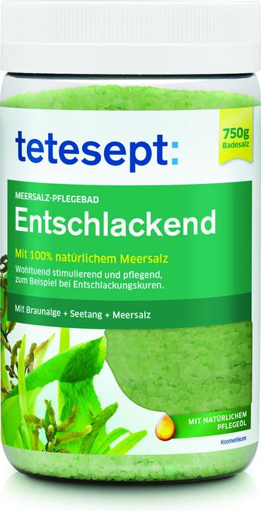 Tetesept Sel de bain dépuratif (750 ml, Sel de bain)