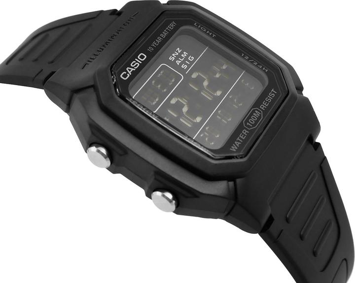 Actual product image Casio Retro Vintage - W-800H-1B (Digital watch, 37 mm)