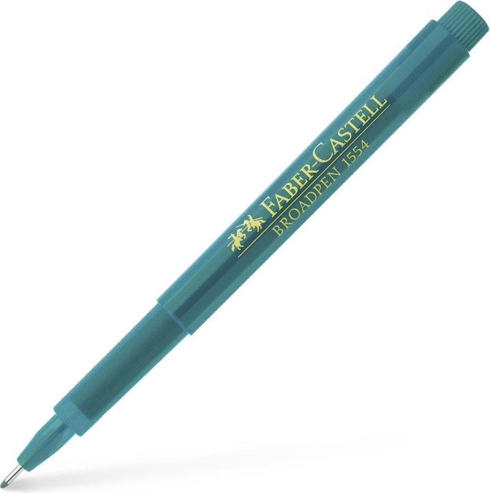 Actual product image Faber-Castell Broadpen 1554 (Turquoise, 1 x)