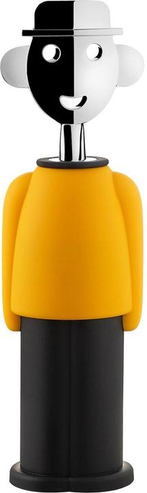 Alessi Korkenzieher Alessandro M. gelb-schwarz (Korkenzieher)