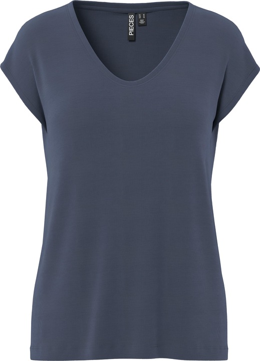 Pieces Einfarbiges T-Shirt