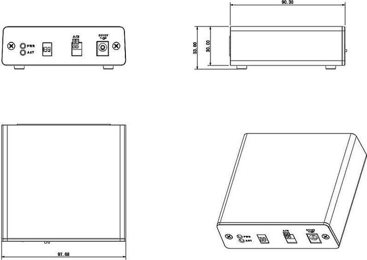 Image du produit Dahua BOÎTIER D'ALARME NVR XVR/I/O MODULE ARB1606 (Enregistreur vidéo en réseau (NVR))
