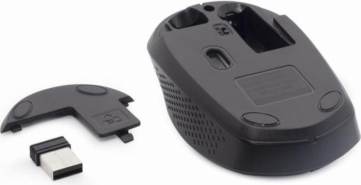 Actual product image Gembird KBS-ECLIPSE-M500 Backlight Pro Business Slim wireless desktop set US layout black (US, Cable)