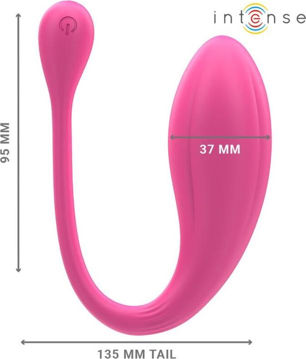 Actual product image Intense Janice U Vibrator Double Stimulation 10 Vibrations Pink Remote Control