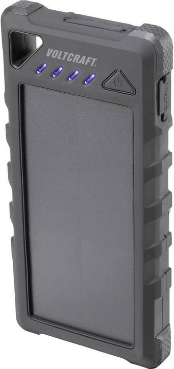Voltcraft VC-SL16000 VC-11946675 Solar power bank Charging current solar cell 280 mA 16 (16000 mAh, 59.20 Wh)
