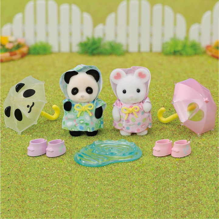 Immagine prodotto Sylvanian Families Amici della scuola materna "Tempo di pioggia"