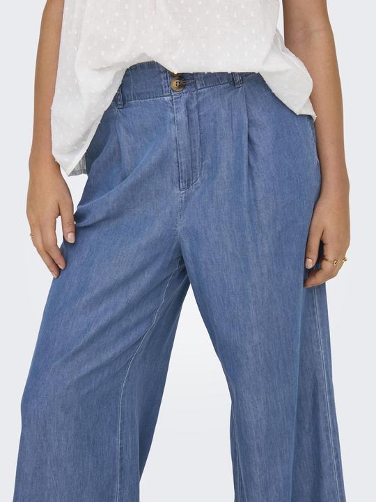 Actual product image Only ONLBEA Hohe Taille Weiter Beinschnitt Jeans Jeans mit weitem Bein (34)