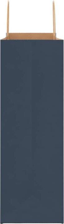 Actual product image vidaXL Kraft paper bags 50 pcs. with handle blue 45x17x48 cm paper bag (Gift bag, 50 x)