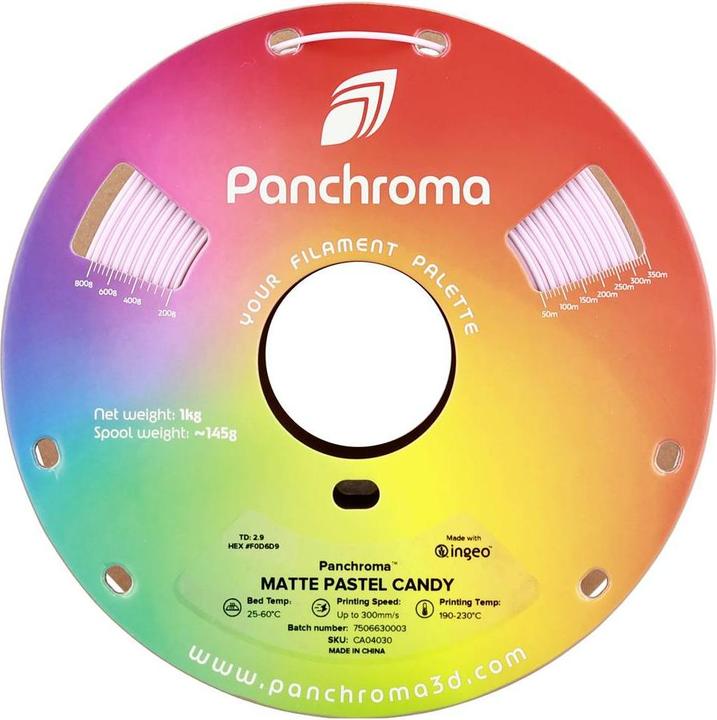 Image du produit Polymaker Panchroma™ PLA Matte Pastel (PLA, 1.75 mm, 1000 g)