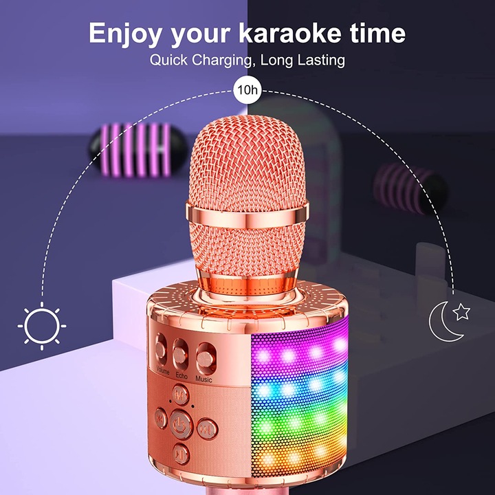 Immagine prodotto Bonaok Microfono per karaoke