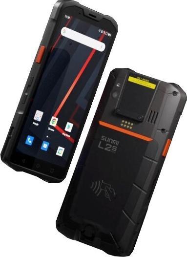 Actual product image Sunmi L2S Pro Worldwide GMS-A12,3GB+32GB 13MP rear+2MP front cameras, 1101 2D Scanner, wifi, 4G, NFC, IP67 (2D barcodes)