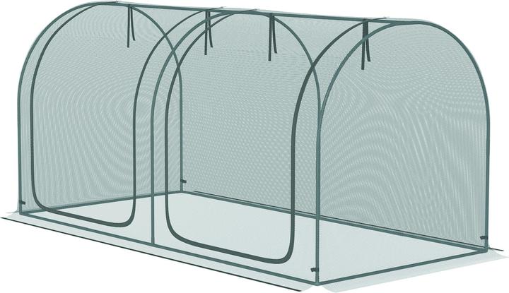 Outsunny Gewächshaus mit 2 Rolltüren