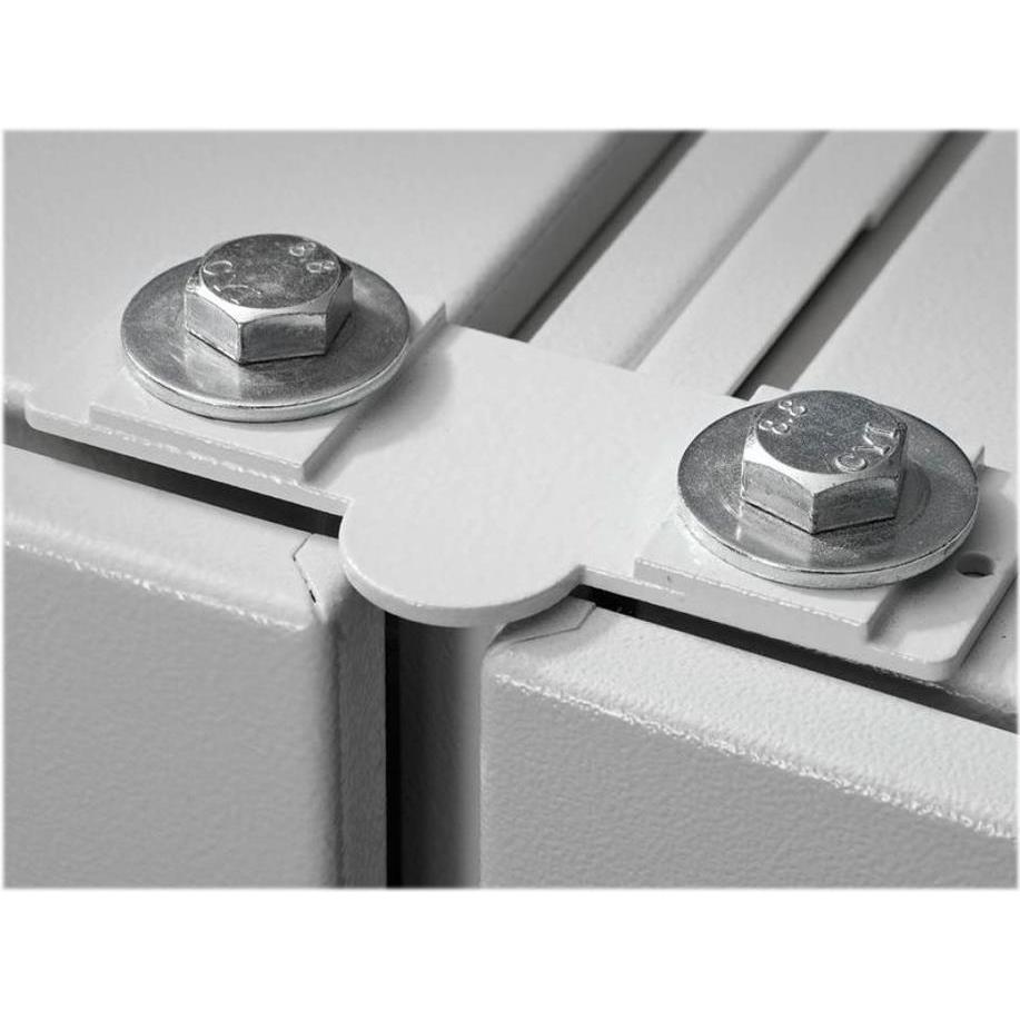 Rittal TS/TE Baying kit for use with side panel, Serverschrank Zubehör, Grau