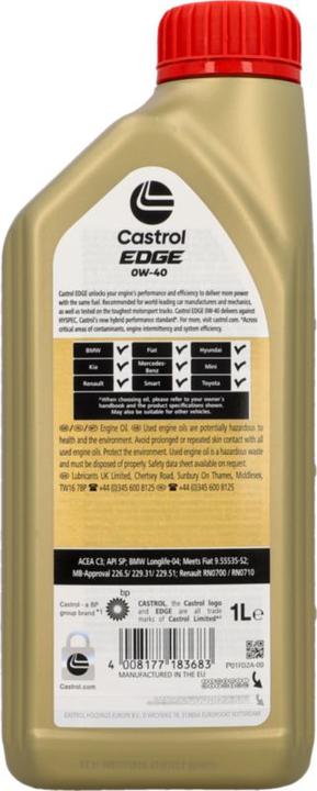 Produktbild Castrol Edge 0W-40 (1 l, SAE 0W-40)