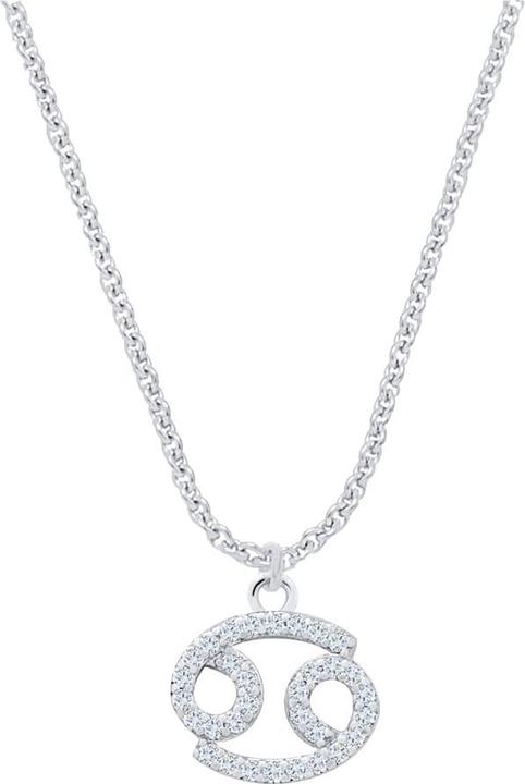 Immagine prodotto Candy Collana Zodiaco Cancro, argento 925 (Argento 925, 42 - 45 cm)