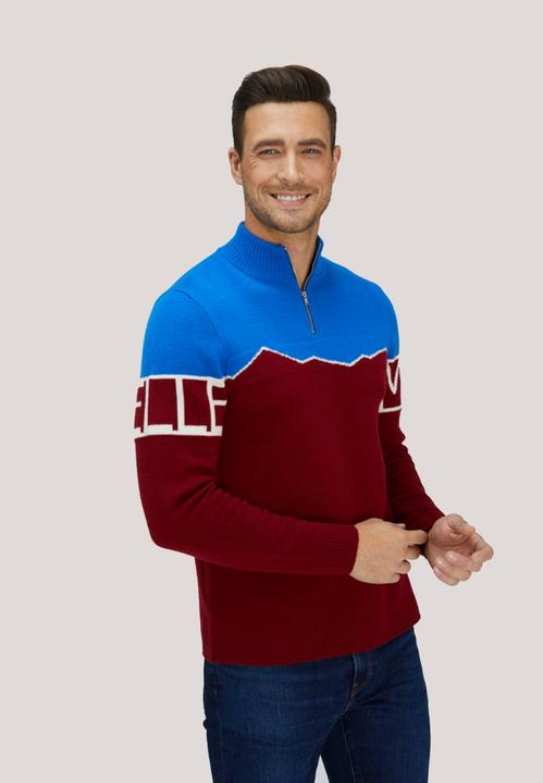 Produktbild Bellemere Pullover Merino Super Fine Mountain Print Sweater (M)