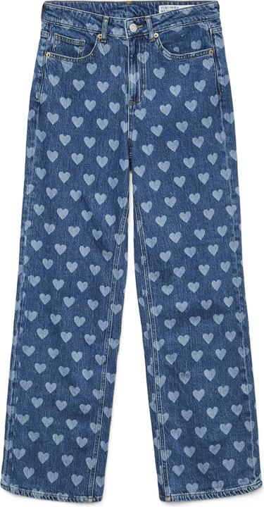 Image du produit Vero Moda VMTESSA Hohe Taille Weiter Beinschnitt Jeans Weit geschnitten (W26/L32)