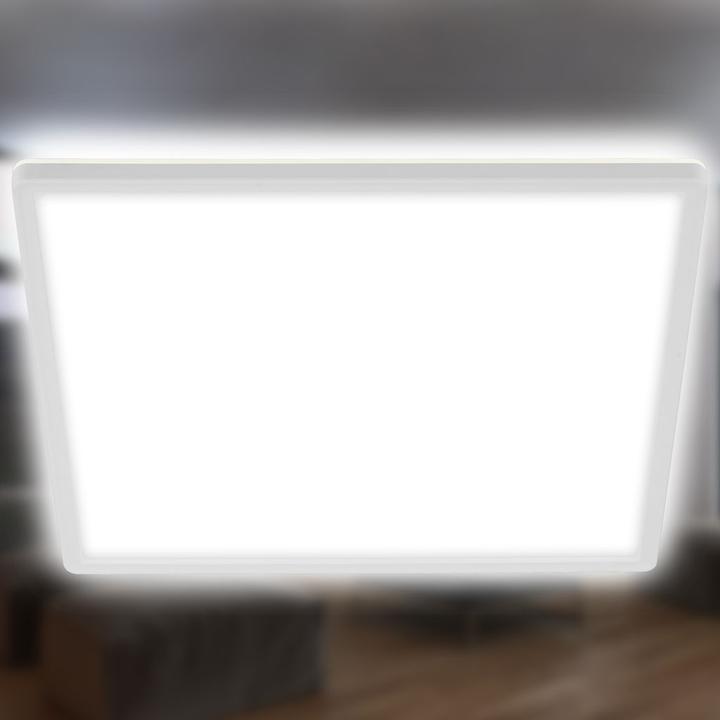 Immagine prodotto Briloner SLIM CASE Ultraflache LED Deckenleuchte im Cut-Case - Weiss (3000 lm)