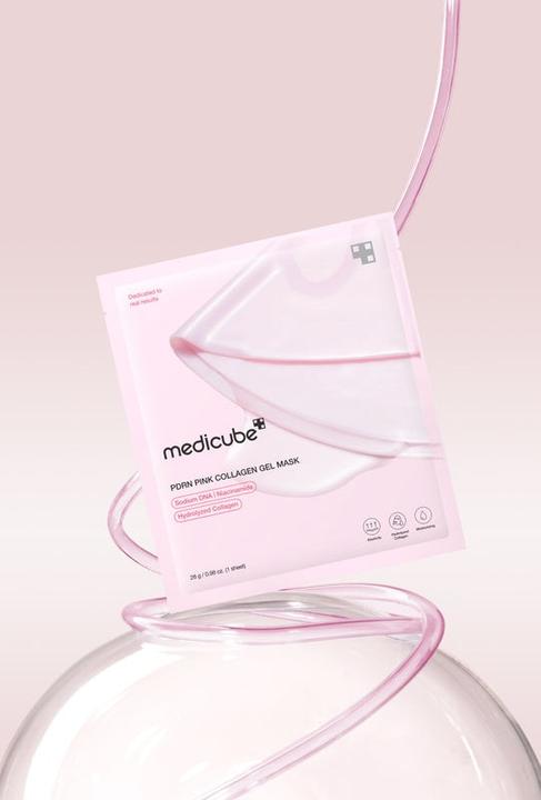Actual product image Medicube Pdrn Pink Collagen Gel Mask