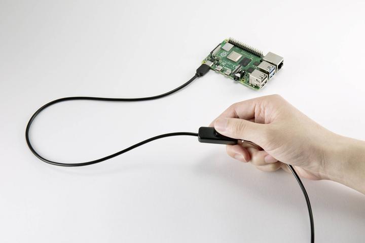 Image du produit Renkforce Câble d'alimentation Raspberry Pi (1x USB 2.0 mâle A